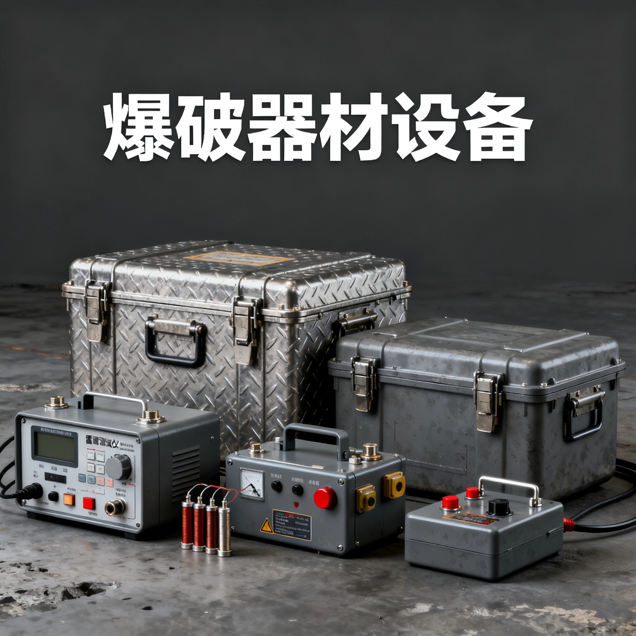 长坡镇爆破工程师的“兵器库”：常用器材一册通